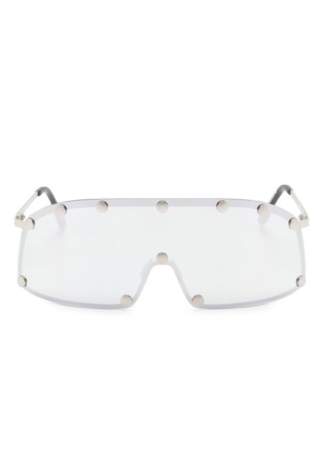 Occhiali da sole Shielding in argento Rick owens - unisex RICK OWENS | RG0000001GSILV1818